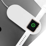 Max Two in One Desktop Wireless Charging Pad Station for Apple Watch Series 2/3 iPhone X/8/8 Plus Samsung Android