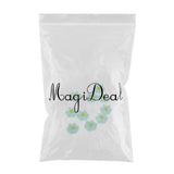 Max 10pcs Cut Daisy Flower Charms for cell phone decorations, clothes blue