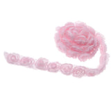 Max Cute Rose Flower Strap Charms for cell phone decorations, clothes pink