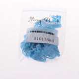 Max Cute Rose Flower Strap Charms for cell phone decorations, clothes blue