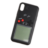 Max Phone Case Back Cover for Tetris Game Player iPhone X black