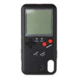 Max Phone Case Back Cover for Tetris Game Player iPhone X black