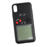 Max Phone Case Back Cover for Tetris Game Player iPhone X black