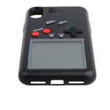 Max Phone Case Back Cover for Tetris Game Player iPhone X black