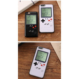 Max Phone Case Back Cover for Tetris Game Player iPhone X white