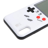 Max Phone Case Back Cover for Tetris Game Player iPhone X white