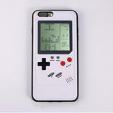 Max Phone Case Back Cover for Tetris Game Player iPhone X white