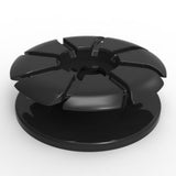 Max Portable Cable Winder Charge Dock Case Accessory For Apple Watch black