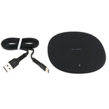 Max QI Wireless Fast Charger 10W Pad for Samsung S8 S9 iPhone X iPhone 8 Black