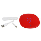 Max Fast Qi Wireless Charger Charging Pad For Samsung S8 S7 iPhone 6 7 8 X Red
