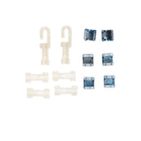 Max Data Cable Earphone Charger Protection Kit with Box for iPhone 6 7 8 X Blue
