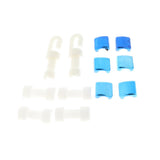 Max Data Cable Earphone Charger Protection Kit with Box for iPhone 6 7 8 X Blue