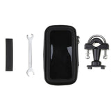 Maxbell Motorcycle Waterproof Phone Case Bag With Handlebar Mount Holder Black M Bag
