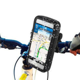 Maxbell Motorcycle Waterproof Phone Case Bag With Handlebar Mount Holder Black M Bag
