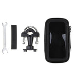 Maxbell Motorcycle Waterproof Phone Case Bag With Handlebar Mount Holder Black M Bag