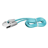 Maxbell Mobile Phone Data Cable USB Charging Cable Cord for Samsung Android  Blue