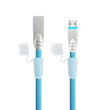 Maxbell Mobile Phone Data Cable USB Charging Cable Cord for Samsung Android  Blue