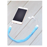 Maxbell Headphones Organizer Storage Earphones Case Cords Holder Organizer blue