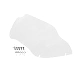 Maxbell 9.5" Wave Windshield Windscreen for Harley Touring Street Glide Clear