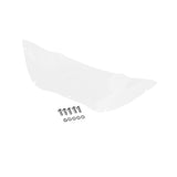 Maxbell 9.5" Wave Windshield Windscreen for Harley Touring Street Glide Clear