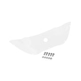 Maxbell 9.5" Wave Windshield Windscreen for Harley Touring Street Glide Clear