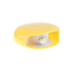 Max Automatic Cable Winder Cord Organizer Holder for Headphones yellow