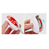 Max Automatic Cable Winder Cord Organizer Holder for Headphones yellow