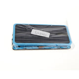 Max Solar Charger Power Bank 8000mAh Dual USB Charger for Phone Black and Blue