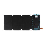 Max Solar Charger Power Bank 8000mAh Dual USB Charger for Phone Black and Blue