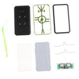Max Solar Charger Power Bank 4000mAh Portable Dual USB Charger for Phones Green