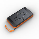 Max Solar Charger Power Bank 4000mAh Portable Dual USB Charger for Phones Green