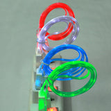 Maxbell Fashion LED Light Micro USB Data Cable Charging Cord For Android  green