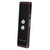 Maxbell Smart Language Translator Device Electronic Pocket Voice 33 Languages Brown