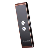 Maxbell Smart Language Translator Device Electronic Pocket Voice 33 Languages Brown