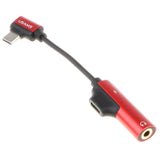 Max Type-c Elbow Adapter Charging Connector for Millet 6 Headset Note 3 Red