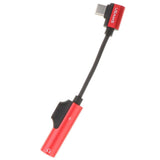Max Type-c Elbow Adapter Charging Connector for Millet 6 Headset Note 3 Red