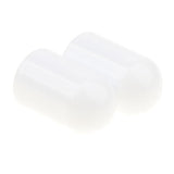 Maxbell 2 Pcs Cap Replacement for Apple Pencil Tip as Stylus for iPad iPhone White