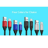 Max Maxb Micro USB Data Sync Fast Charging Cable for Android silver