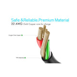 Max Maxb Micro USB Data Sync Fast Charging Cable for Android silver