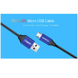 Max Maxb Micro USB Data Sync Fast Charging Cable for Android silver