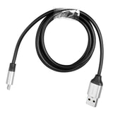 Max Maxb Micro USB Data Sync Fast Charging Cable for Android silver