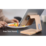 Max Universal Phone Holder Stand Desktop Mount Holder For Cell Phones gold
