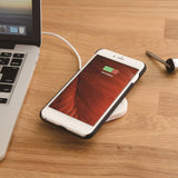 Max 10W &Samsun Fast Wireless Charging Pad Optimized 7.5W &iPhone  White