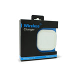 Max 10W &Samsun Fast Wireless Charging Pad Optimized 7.5W &iPhone  White