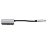 Max Type C to 3.5mm Headphone Audio Adapter and USB-C Charging Cable Silver