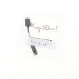 Max Type c To 3.5mm Audio Cable Adapter Aux Headphone Jack For Samsung Black