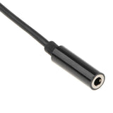Max Type c To 3.5mm Audio Cable Adapter Aux Headphone Jack For Samsung Black