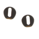 Maxbell 1 Pair Silicone Ear Tips Headphone Cover for Apple AirPods black