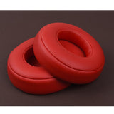 Maxbell Leather Replacement Ear Pad Cushion Cover For Beats Pro red