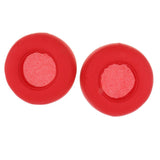 Maxbell Leather Replacement Ear Pad Cushion Cover For Beats Pro red